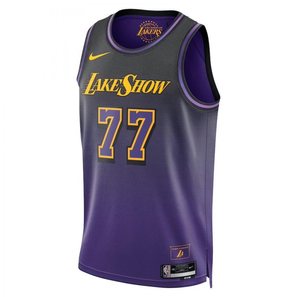 Los Angeles Lakers Unisex City Edition Swingman Jersey 2024 - Purple - Luka Dončić-Pro Kit Vault | Brand New 26/27 Sports Jerseys